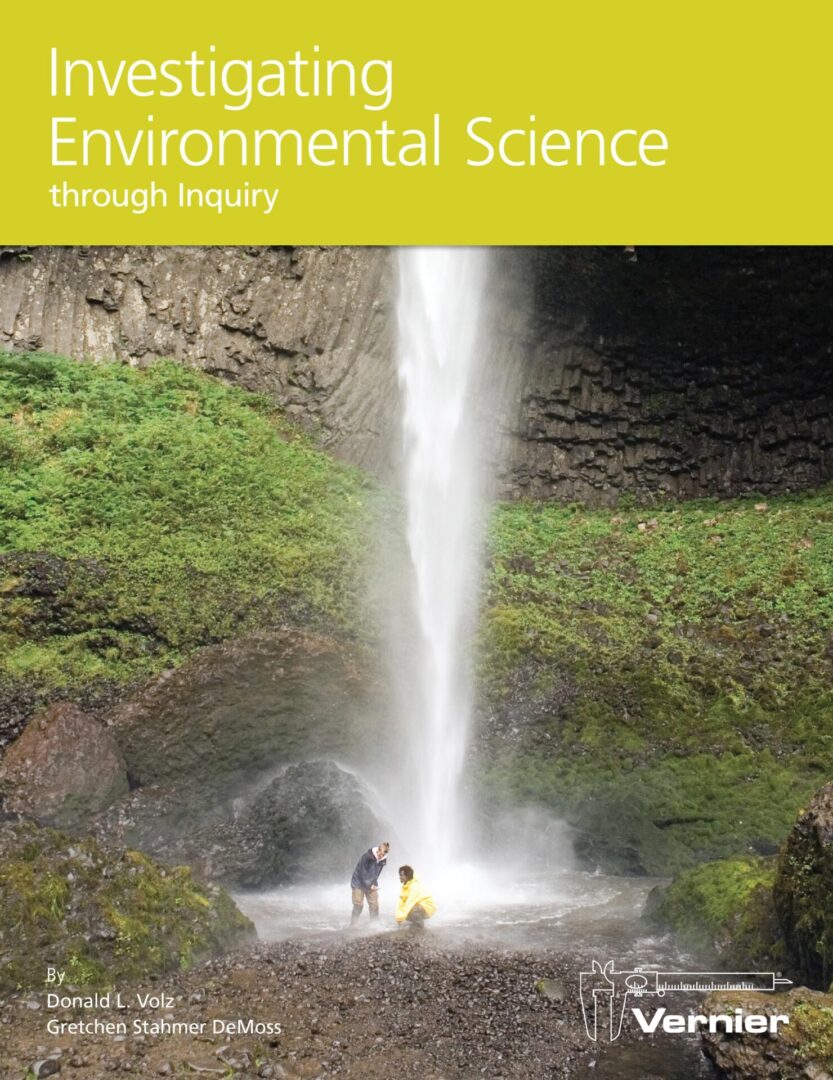 A cover of a publication about Investigating Environmental Science
