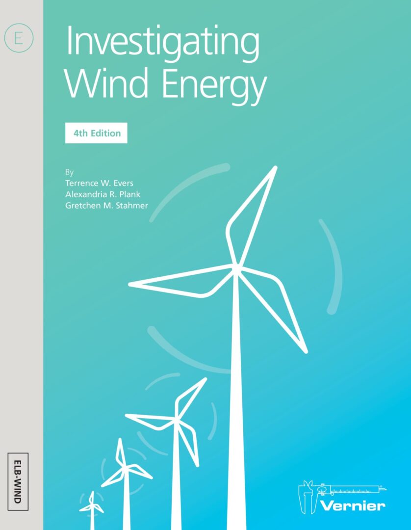 A cover of the 4th edition publication about Investigating Wind Energy