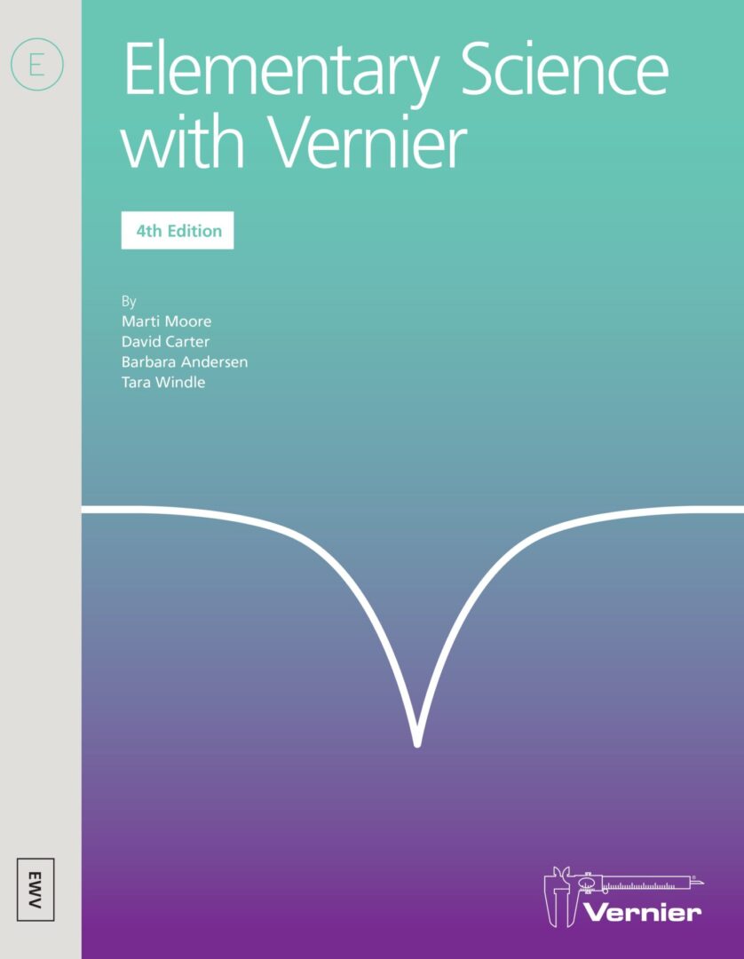 A cover of a publication about Elementary Science with Vernier