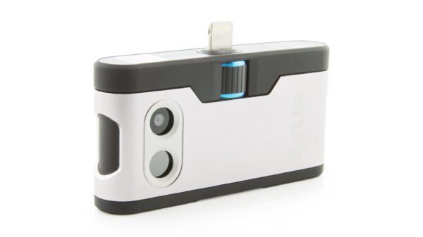 A camera that is attached to the back of a phone.