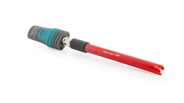 A red and black hose with a blue handle