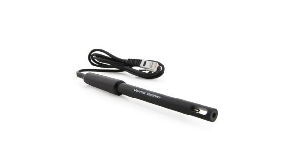 A black pen with a usb cable attached to it.