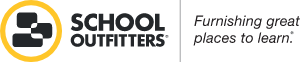A green banner with the words school matters written in black.